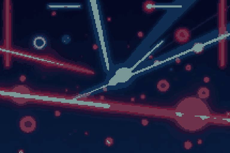 Light Saber Rush — Slice orbs on the beat with glowing blades