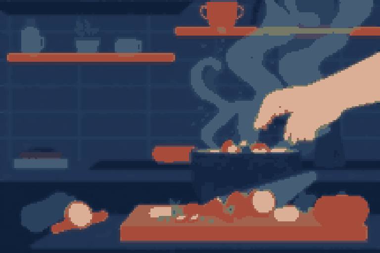 Chef Kitchen — Cook recipes with hand gestures
