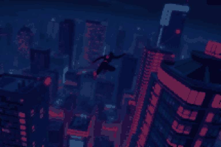 Web Slinger — Swing rooftop to rooftop and clear the goons