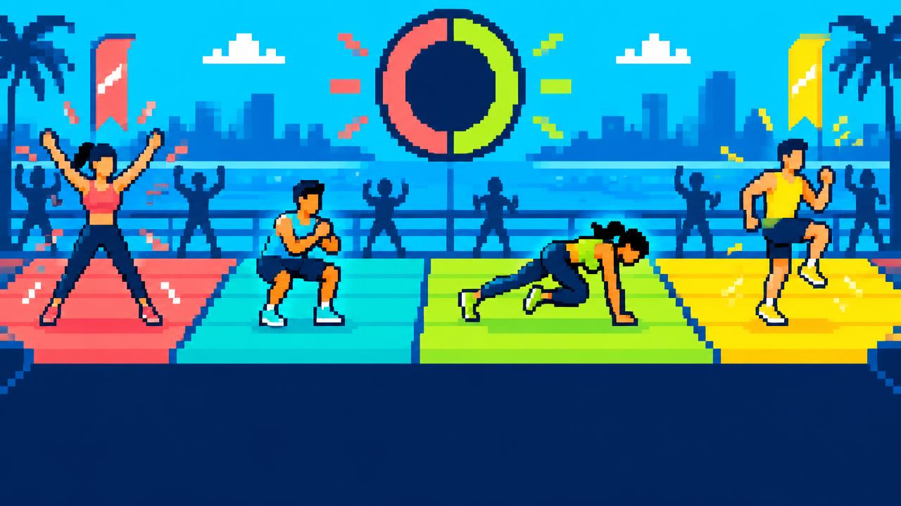 Tabata Randomizer — 20 seconds work, 10 seconds rest, random exercises