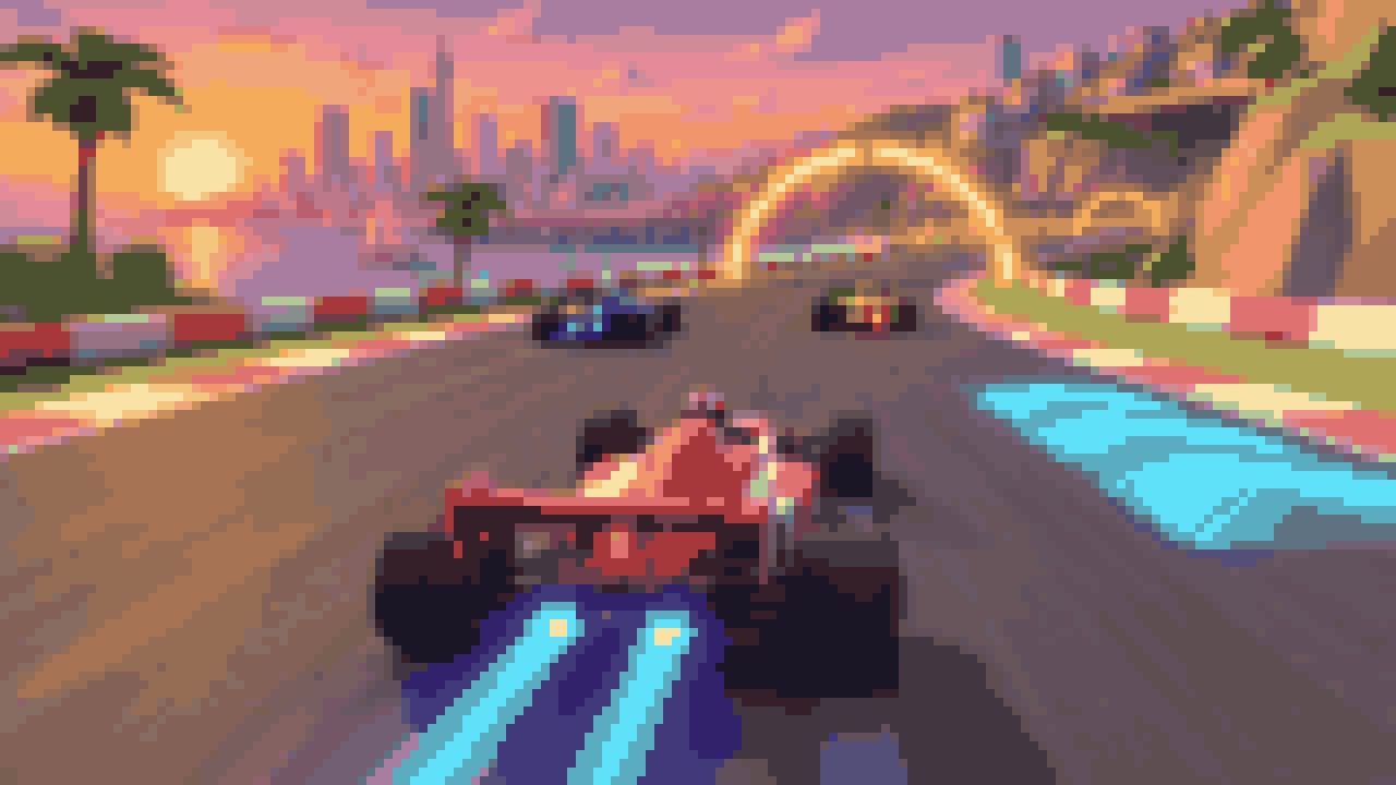 Turbo Circuit — Fast circuit racing with your hands as the wheel